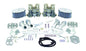 Genuine Weber 44mm IDF dual carburetor kit for VW Type 2, Type 4, and Porsche 914 engines with linkage
