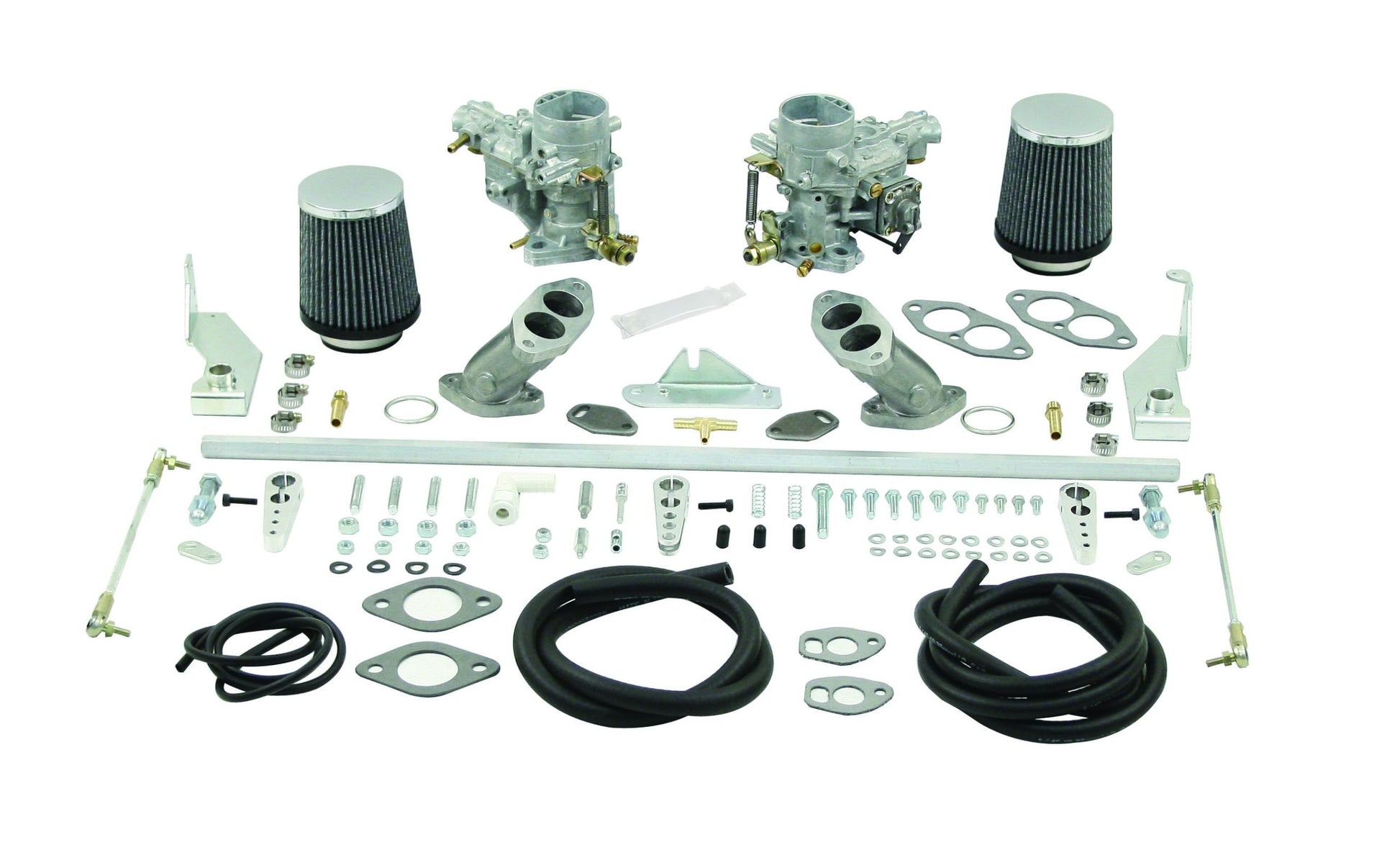 Genuine Weber 34mm ICT dual carburetor kit for VW Beetle, Super Beetle, Ghia, Bus & Thing (43-7411-0)