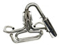 EMPI 1-1/2 inch 304 stainless steel off-road competition exhaust with stainless racing muffler, VW