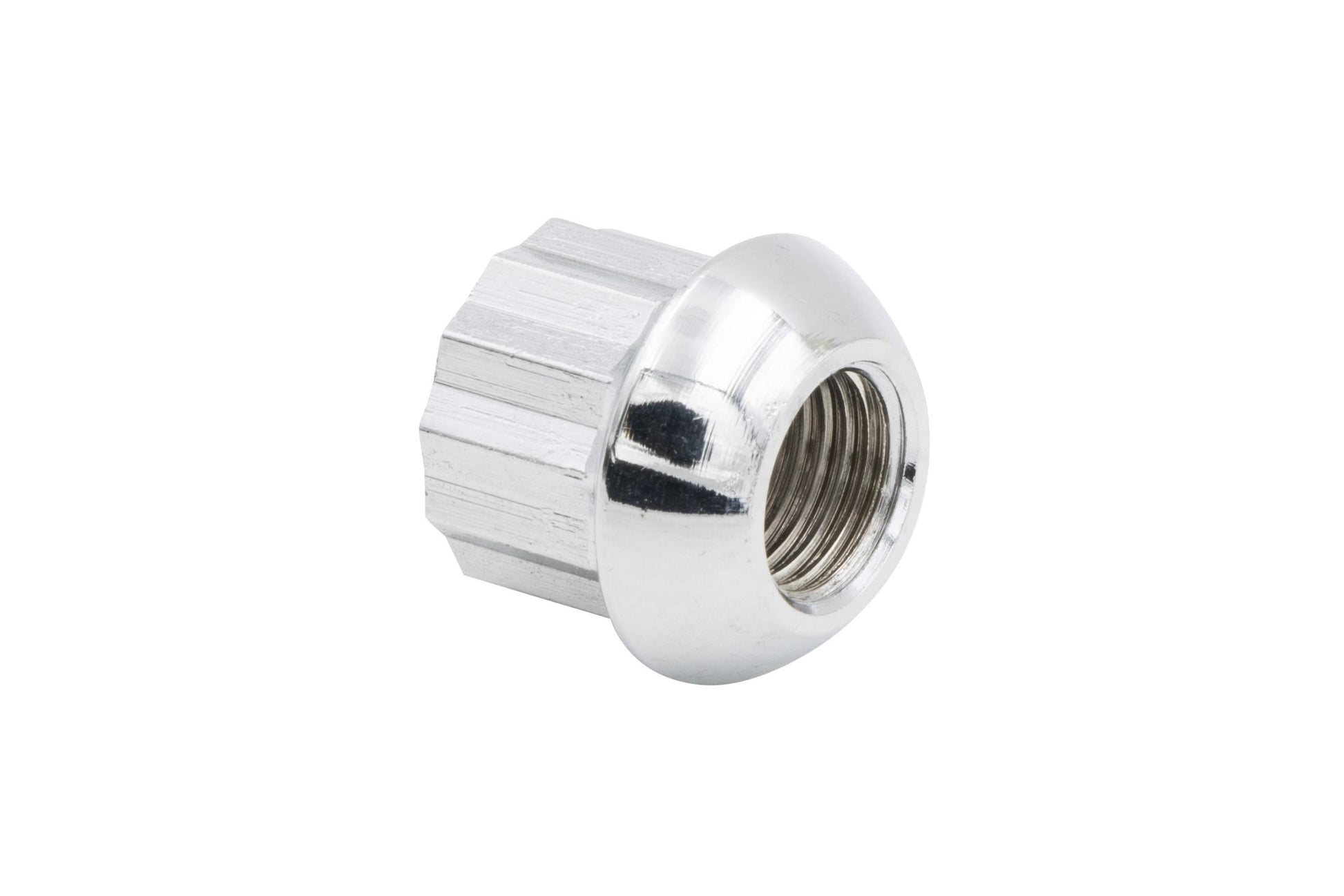 EMPI Porsche Style Alloy Lug Nuts, Chrome, Ball Seat, M14-1.5, Bulk, Each (70-2882-7)