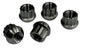 EMPI Porsche Style Alloy Lug Nuts, Black, Ball Seat, M14-1.5, Set of 5 (70-2883-0)