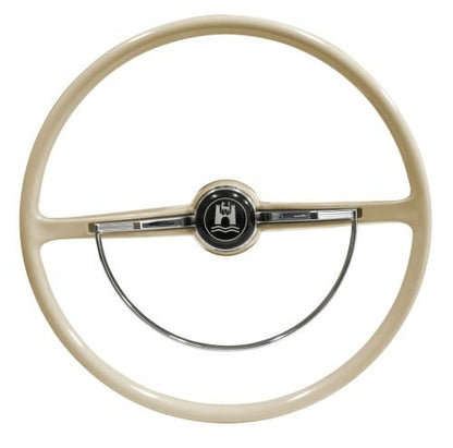 VW Ivory Steering Wheel Kit | 1966 Design | Beetle, Ghia, Type 3 (1962-1971) | 79-4004-0 for Beetle, Karmann Ghia, Type 3...