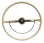 VW Ivory Steering Wheel Kit | 1966 Design | Beetle, Ghia, Type 3 (1962-1971) | 79-4004-0 for Beetle, Karmann Ghia, Type 3...