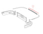Rear Engine Lid Lip Seal — Porsche 911 / 912 (1965–1973)