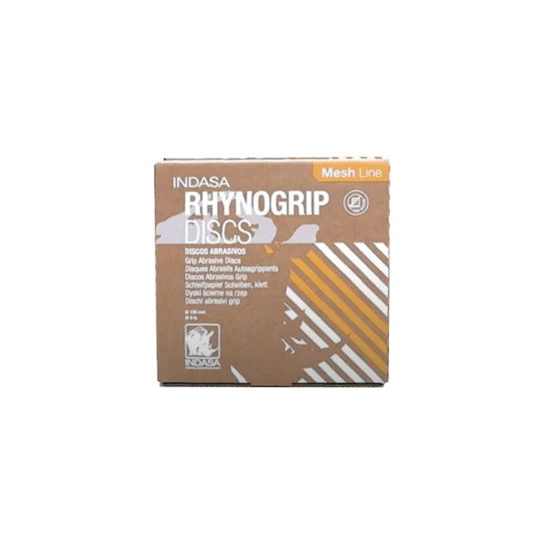 INDASA RhynoGrip MeshLine 6 inch dust-extraction sanding disc 80 grit