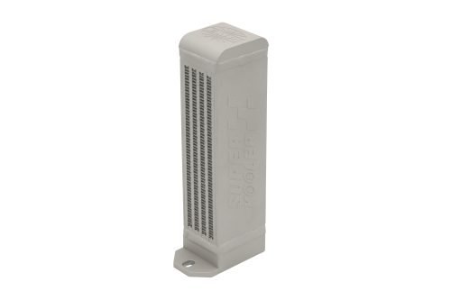 EMPI x CSF SuperKooler Aluminum Oil Cooler - Billet Ceramic Coated - Part #98-1186-B