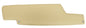 EMPI Porsche Ivory Sun Visors, Pair (98-5291-B)