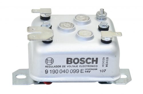 Bosch 12V Voltage Regulator — Air-Cooled VW Charging System | Beetle, Bus, Type 3 (98-9068-B)