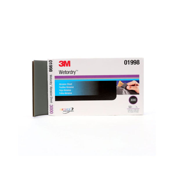 3M Wetordry Abrasive Sheet 401Q 3000 grit