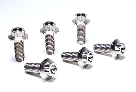 Titanium Front Beam to Body & Shock Tower To Body Bolt Kit (6 PIECES)