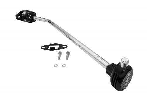 VW Split Bus Billet Plus Shifter — 24.25" Black Powder Coat | 1960–1965 (00-9150-0)