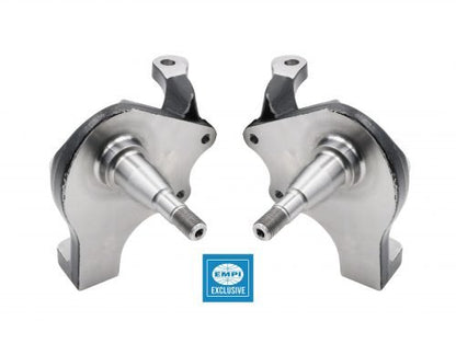 EMPI Forged 2.5" Drop Spindle Set — Performance Lowering | VW Type 1 (22-2508-0)