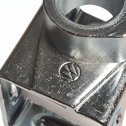 Original VW German Shift Rod Coupler - Restored OEM - Zinc Plated - New Bushings