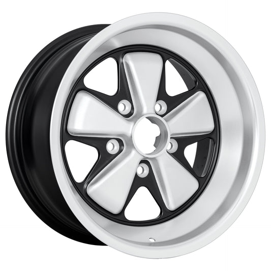 Genuine Fuchs Wheel 16x8, Silver — Porsche 911 / 912E / 930 (5x130)