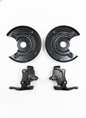 Genuine VW Transporter Disc Brake Spindles & Backing Plates (1971) for Bus (1971)