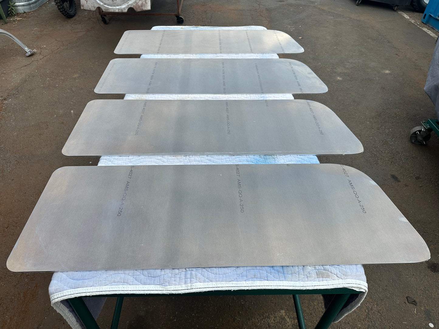Bus: Aluminum Bay Window Rear 'n' Side Delete Panels for Bus