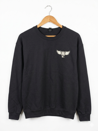 Washburn’s Metal Winged Crewneck