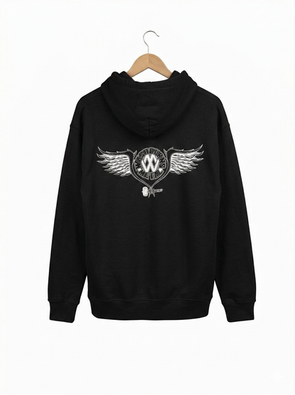 Washburn’s Metal Winged Hoodie