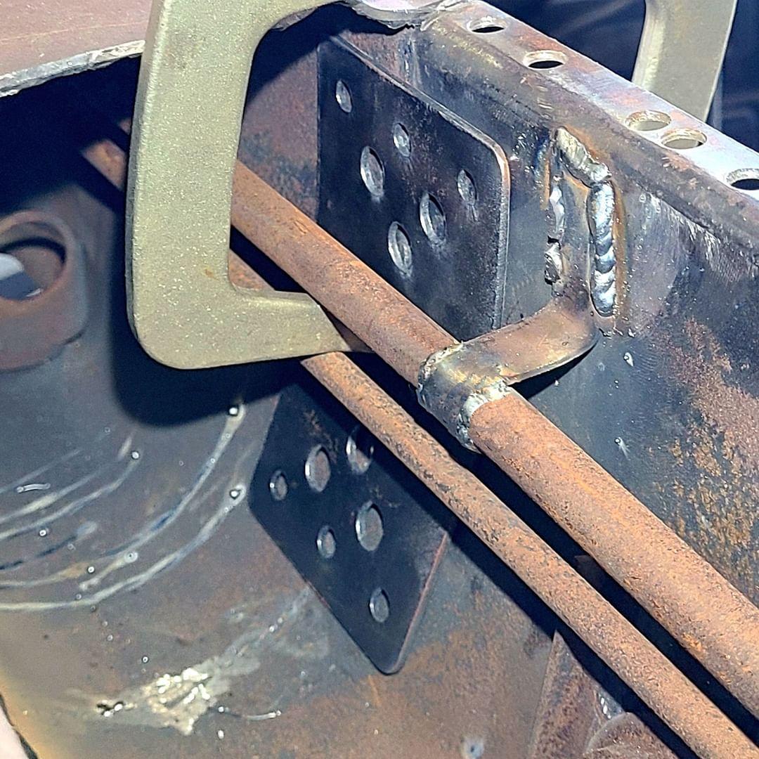 Shortened Chassis Internal Gusset Plate Kit (pair)