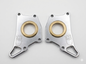 Polished Billet IRS Bearing Retainers — Show-Quality Pair | VW Type 1 IRS Drivetrain