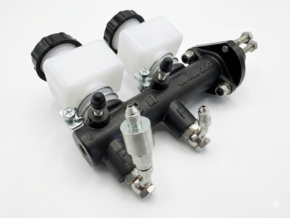 Wilwood 1\" Bore Tandem Master Cylinder Kit — 4-Wheel Disc Brake Upgrade | VW Type 1