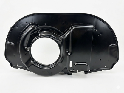 Refurbished Genuine German VW Doghouse Fan Shroud — Cardinal Semi-Gloss Powder Coat | Type 1