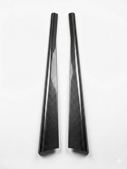 Full Carbon Fiber Running Boards — Lightweight Custom Upgrade | VW Beetle