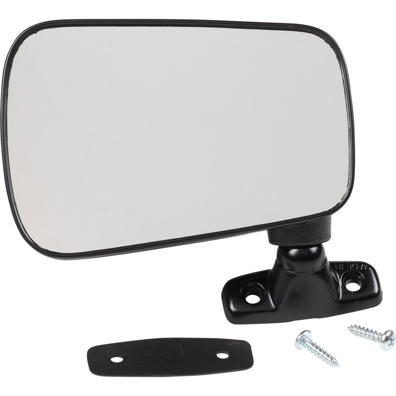 Door Mirror, Left Outer, Black