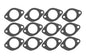 PMO 38mm CIS Manifold Gasket Set, 12 pcs for Porsche 911 (PM-O132-7)