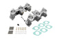 PMO Intake Manifold Set, CIS Injection 46x35mm, Standard Height (82mm), Raw Aluminum Finish for Porsche 911 (PM-O908-0)