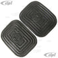 Brake / Clutch Pedal Cover Set — VW Air-Cooled (311-721-173A)