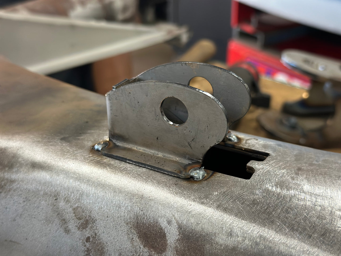 Slimline Parking Brake Mount w/Heater Delete