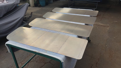 VW Bay Window Bus Window Delete Panels — Laser-Cut 6061 Aluminum (1968–1979), Overlanding & Camper Build | #BS03