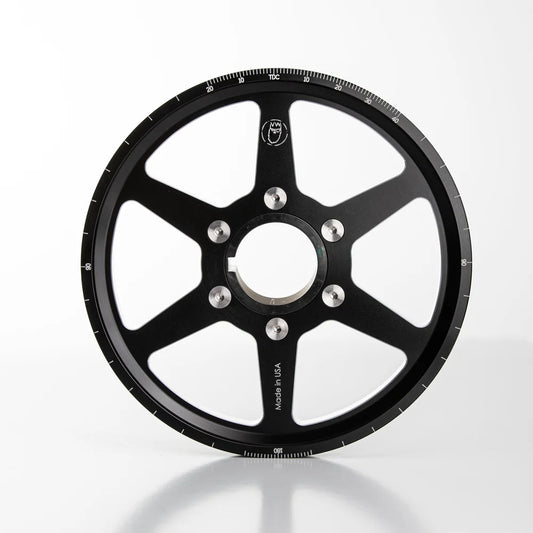 King Performance Billet Crank Pulley, 6.7" Steel