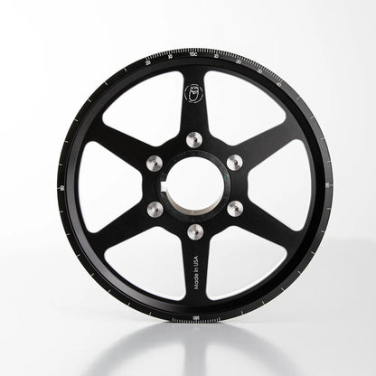 King Performance 6.7" Billet Pulley System — Chrome Finish | VW Type 1 (00-0000-0)