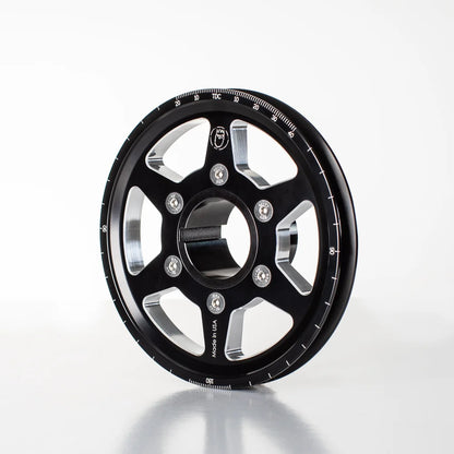 King Performance 5.25" Billet Pulley System, Top & Bottom Pulley Complete Kit