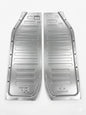 Shortened VW dune buggy and kit car floor pan halves, pair, hand-fabricated by Flat Out Custom
