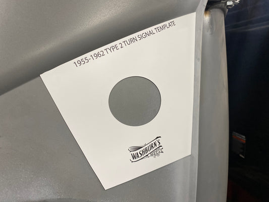 Magnetic Turn Signal Templates For 1955-1962 Type 2 Bullet Turn Signals