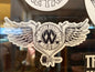 Washburn's Metal Winged Logo